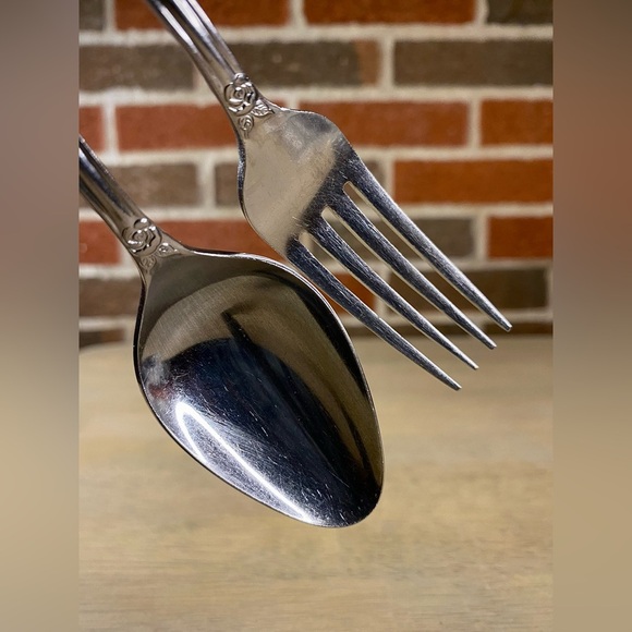 Versailles By MSI Japan Forks 7 3/8" Stainless‎ Lot Of 6 Discontinued - Picture 8 of 10